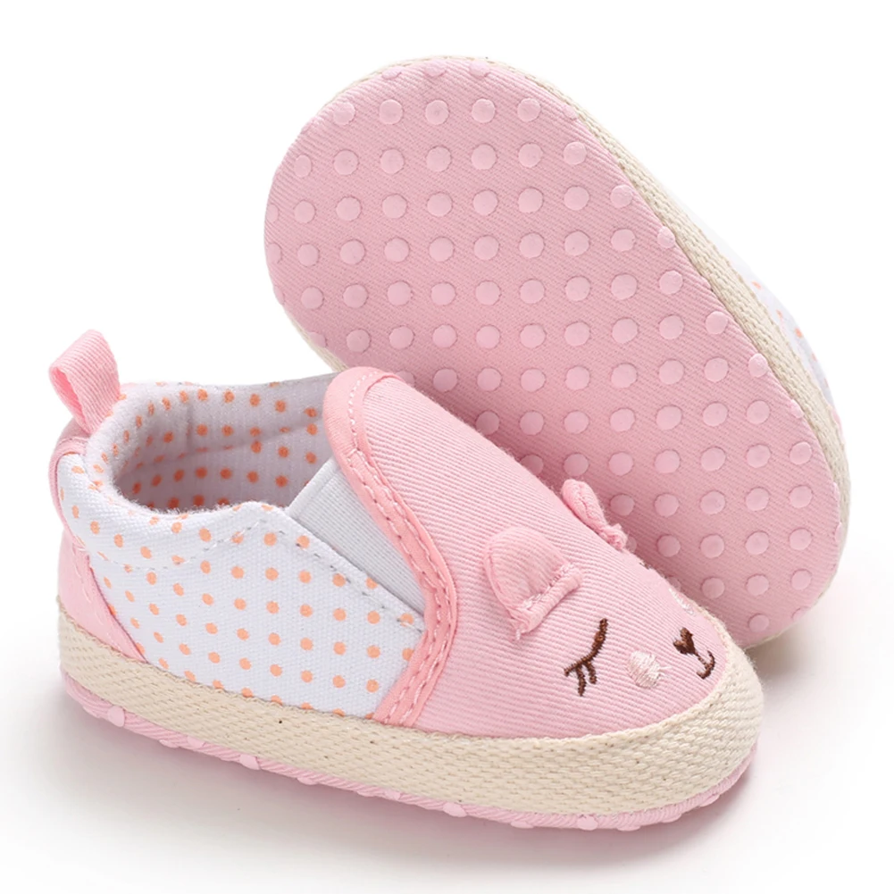 Новорожденный ребенок мода для мальчиков и девочек, Демисезонный два Цвета мягкая обувь для младенцев коляска кроссовки спортивные на возраст от 0 до 18 месяцев