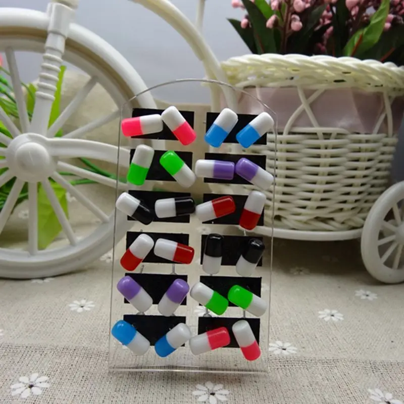 

Free shipping Resin Beads, Column, Pill, Multi-color arbitrary choice, 12x5.5x5.5mm, Hole: 1mm 009001009