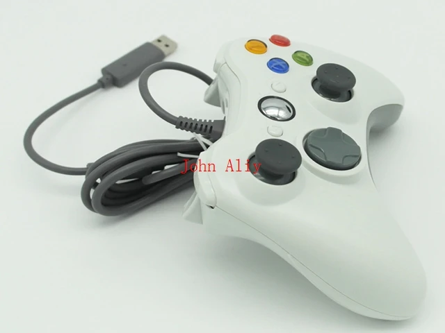 50 шт. USB проводной игровой контроллер для xbox360 Геймпад Джойстик для Xbox 360 контроллер Slim аксессуары PC компьютер