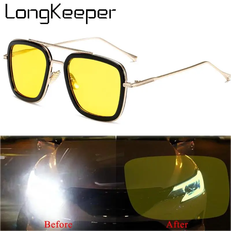 Men Retro Vintage Driving Sun Glasses