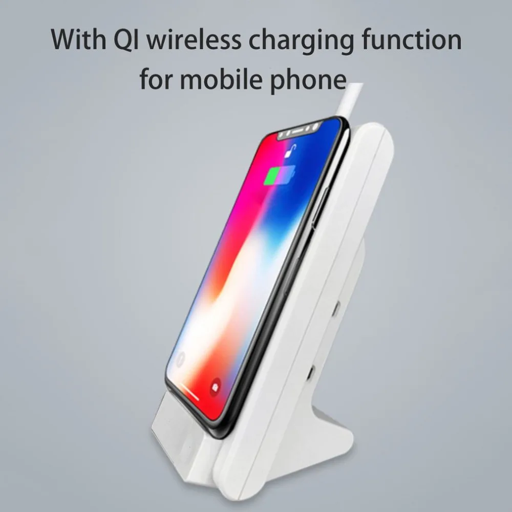 

QI Wireless Charging Desk Lamp Eye Care LED Light Student Reading Lamp QI Wireless Charger Stand for Smart Phones indoor Lamp