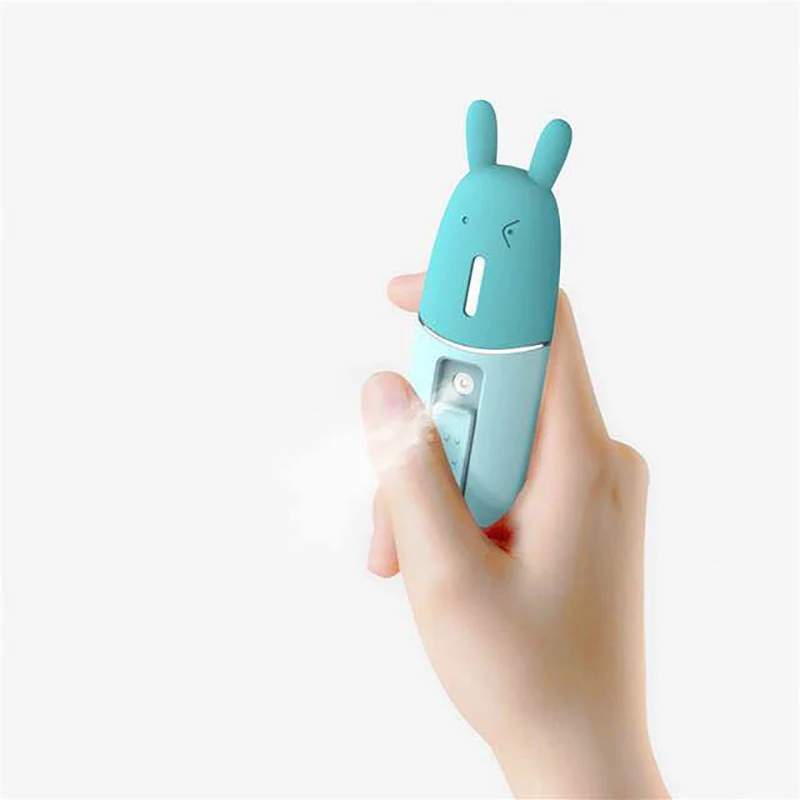 

Portable Facial Humidifier USB Mini Handheld Ultrasonic Humidifier Mist Maker Fogger Diffuser for Face Steam