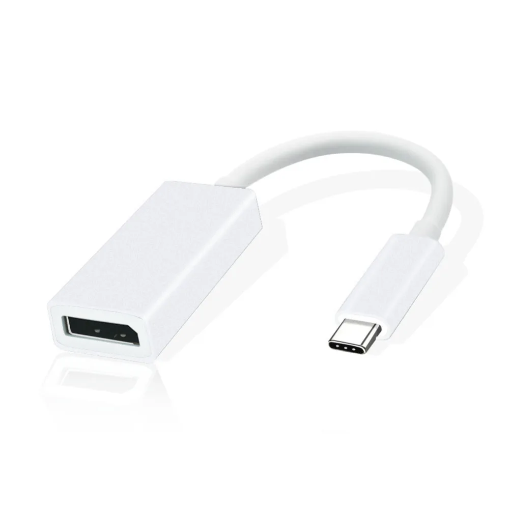 USB-C to DisplayPort 4K@60Hz Adapter USB Type C to DisplayPort Dp Male to Female Converter for MacBook Pro 2015/2016 USB-C to DisplayPort 4K@60Hz Adapter USB Type C to DisplayPort Dp Male to Female Converter for MacBook Pro 2015/2016