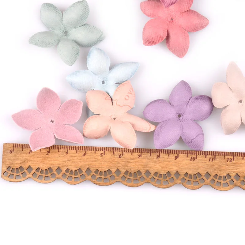 

For Wedding Decoration Mixed Artificial Flowers DIY Scrapbooking Craft Fake Flower Party Supplies Gift Box For Home 50pcs C1904