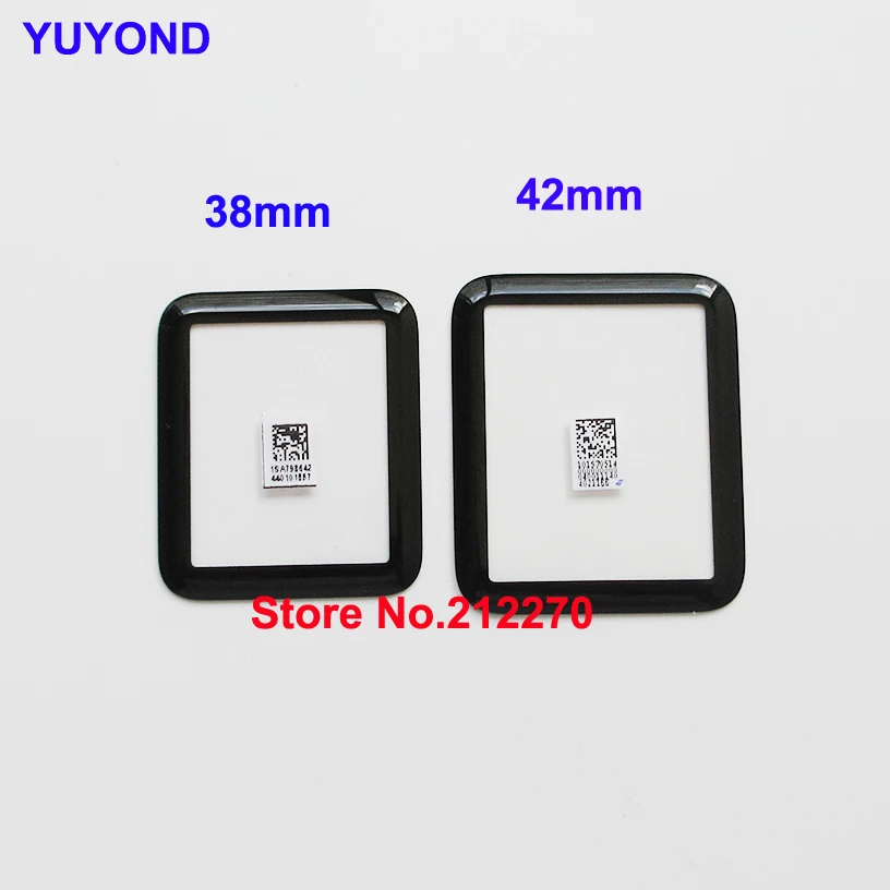 

YUYOND Original New Touch Screen Front Outer Glass Lens Replacement For Apple Watch 38mm 42mm Series 1