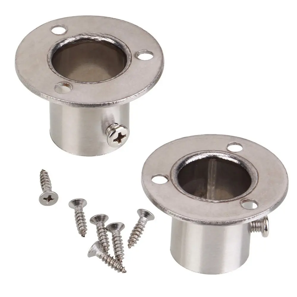 Closet Rods Supports Domrail Nickel Clothes Rod