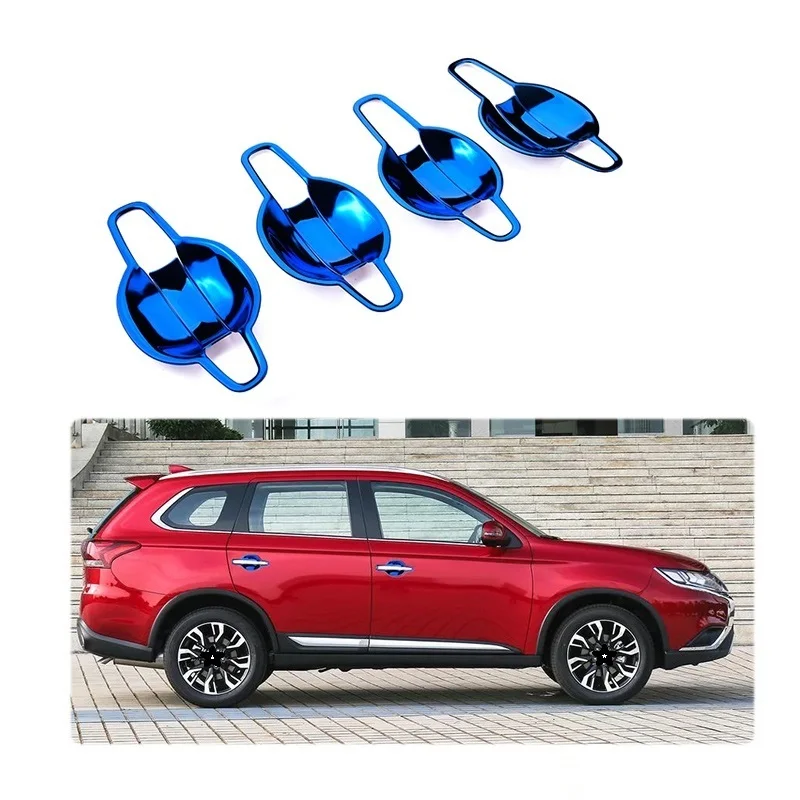 

Auto Decorative Door Handle Window Trunk Exterior Protecter Modification Accessory 13 14 15 16 17 18 19 FOR Mitsubishi Outlander