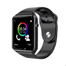 A1 наручные часы Bluetooth Смарт часы группа Спорт Шагомер с камерой Smartwatch для Android смартфон Россия T15 хорошо, чем DZ09
