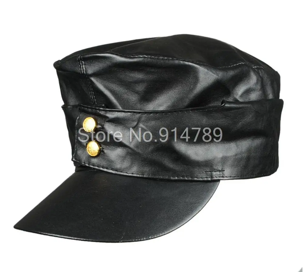 

WWII GERMAN WH ELITE M43 M1943 OFFICER PANZER FIELD CAP HAT SIZE M-34090