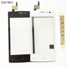 ESUWO Écran Tactile Capteur En Verre Pour Tele2 mini Écran Tactile Digitizer Devant L’objectif En Verre Panneau Écran Tactile Pièces