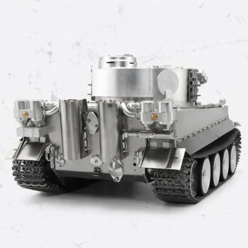 Henglong 1/16 масштаб Модернизированный металлический Немецкий Тигр I RTR rc Танк 3818 Pro модель