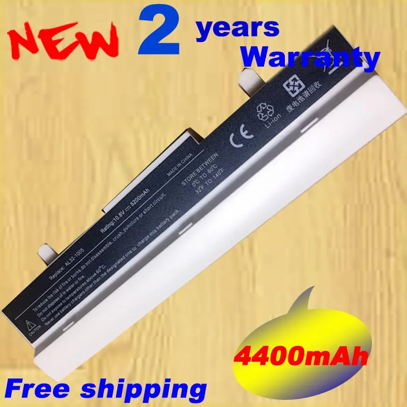 

White ML32-1005 AL31-1005 AL32-1005 ML31-1005 PL32-1005 Battery For ASUS Eee PC 1001 1005 1005H 1005P 1005HE 1005HA 1101HA