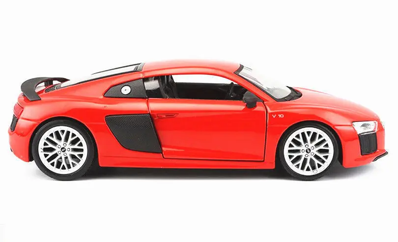 Набор моделей для гонок Maisto 1:24 Audi R8 V10 PLUS набор самостоятельной сборки|Наземный