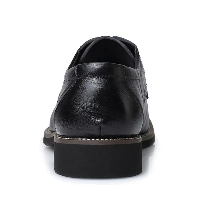 Летние модные мужские классические туфли на плоской подошве из натуральной кожи на шнуровке; официальные оксфорды; zapatos hombre; размера плюс 37-47