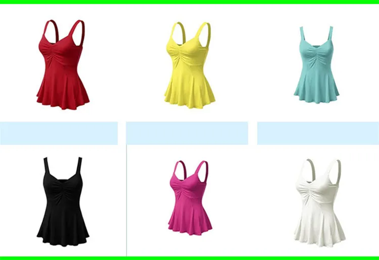 New Bikini Vest Slim Short V-neck European and American Camisole