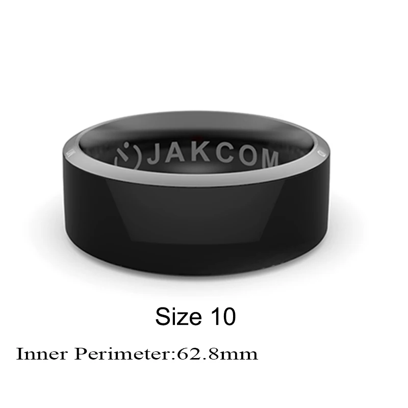 Смарт кольцо одежда Jakcom R3 R3F Timer2(MJ02) новая технология Волшебный палец NFC кольцо для Android Windows NFC мобильный телефон - Цвет: size 10