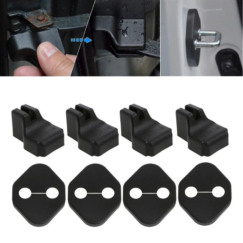 

Car Door Lock Cover Stopper Protection For KIA RIO K2 Soul Hyundai Solaris Verna