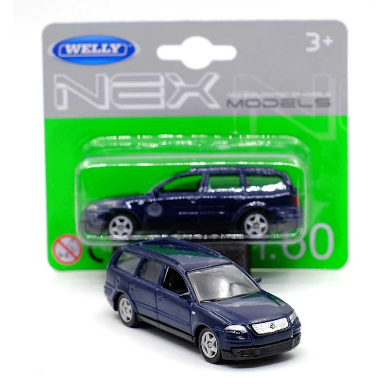Новое поступление WELLY 1: 60 2001 PASSAT вариант литья под давлением модель автомобиля
