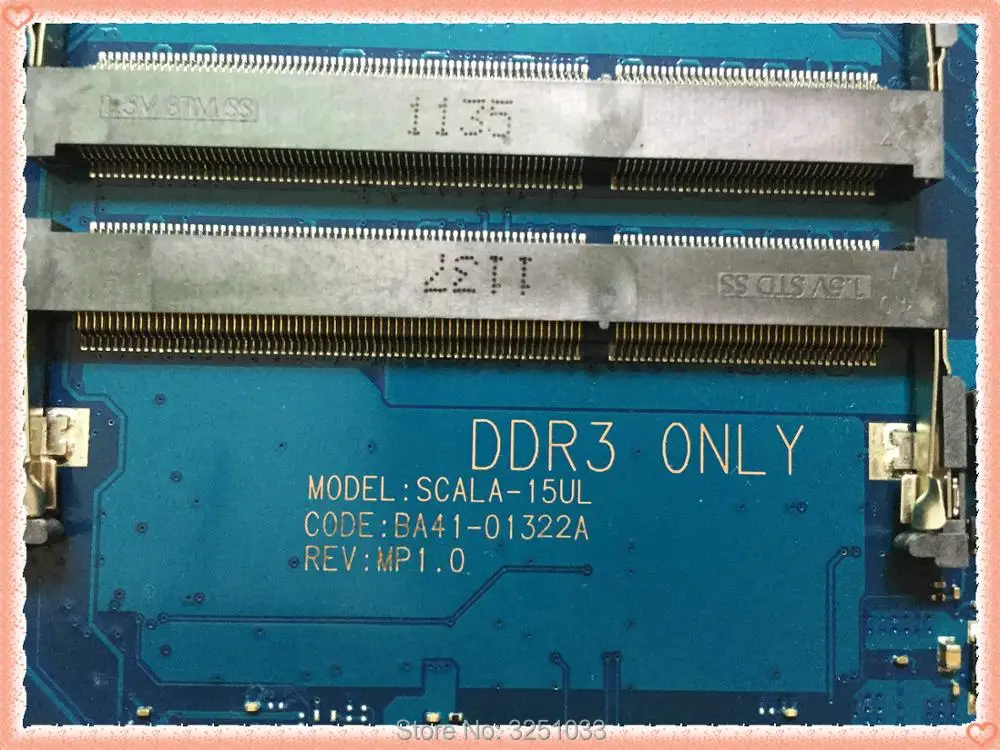 BA41-01322A материнская плата для ноутбука samsung RV510 BA92-06564A BA92-06564B DDR3 Полная проверка