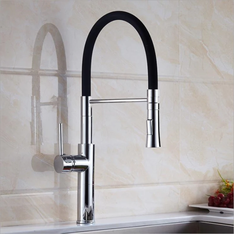 Pull Down Kitchen Faucet Grohe Concetto Single Handle Dual Spray Pull Down Torneira Cozinha Basin Sink Hot Cold Water Tap Mixers