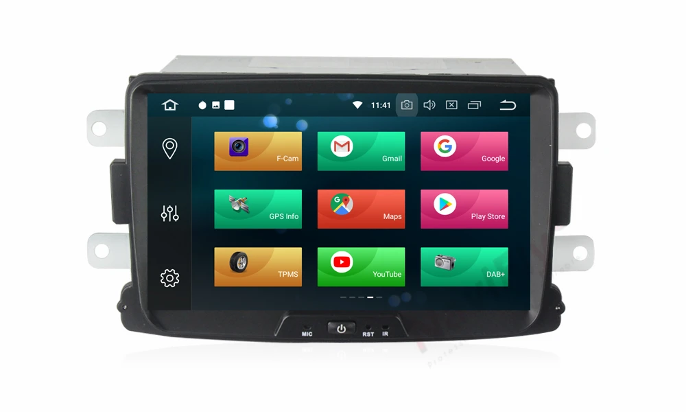 Perfect 4GB+32GB Android 8.0 car dvd radio for Lada Xray 2/ RENAULT Dacia/Duster/Logan/Sandero car gsp system multimedia player 8" HD 11