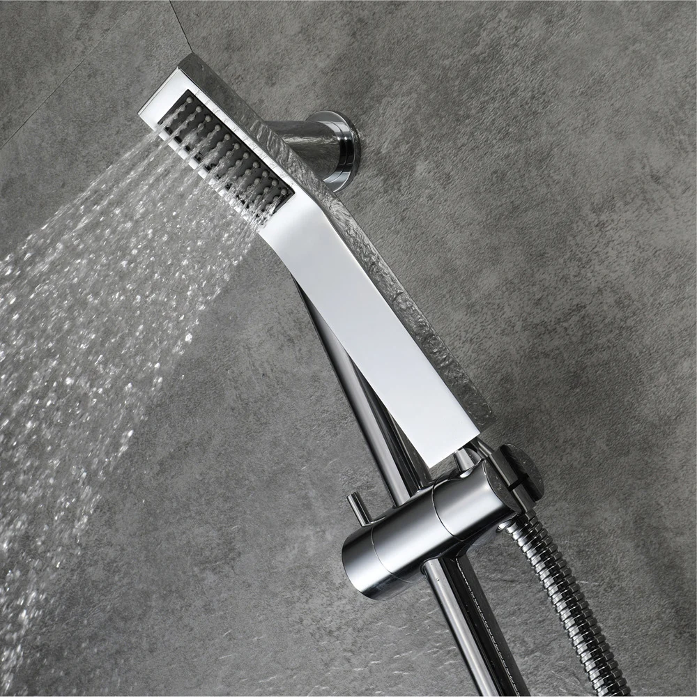 Remote Control Color Need Electric Power Shower Unit Rainfall Shower Head 30cm Embedded Ceiling Thermostatic Shower Faucets Set Remote Control Color Need Electric Power Shower Unit Rainfall Shower Head 30cm Embedded Ceiling Thermostatic Shower Faucets Set