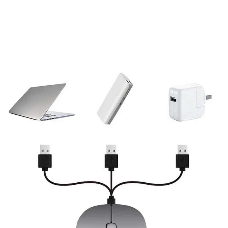 Перезаряжаемые 800/1200/1600 DPI беспроводная мышь USB интерфейс оптический датчик 10 м