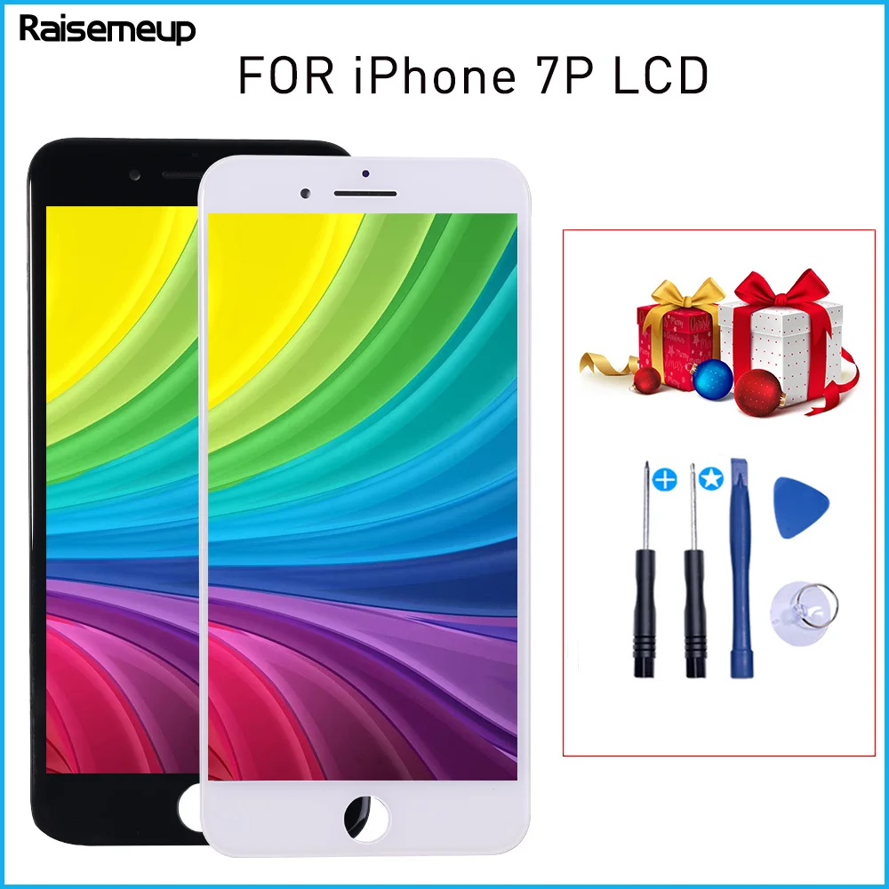 

Grade AAA+++ screen For iPhone 7 Plus LCD 3D Force Touch Screen Digitizer Assembly For iPhone 7p A1661 A1784 Display with 2Gift