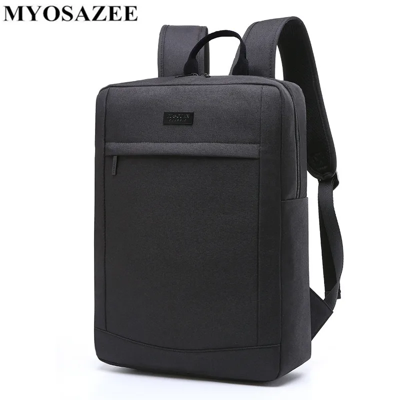 

Fashion Men's Laptop Backpack Canvas Waterproof Travel Bag Casual Business Man Waterproof Weekender Travel Computer Bag