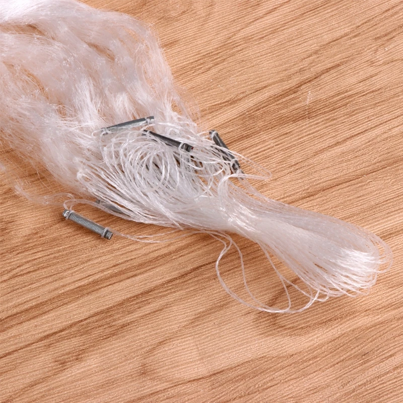 

Fishing Net Single Mesh Nylon Durable Accessories Float Trap Monofilament Gill 3