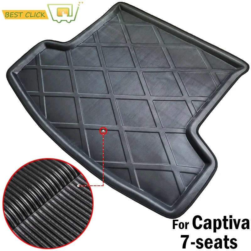 

For Chevrolet / Holden Captiva 2006 - 2017 Cargo Floor Mat Rear Trunk Tray Boot Liner Carpet 2008 2009 2010 2011 2012 13 14 15