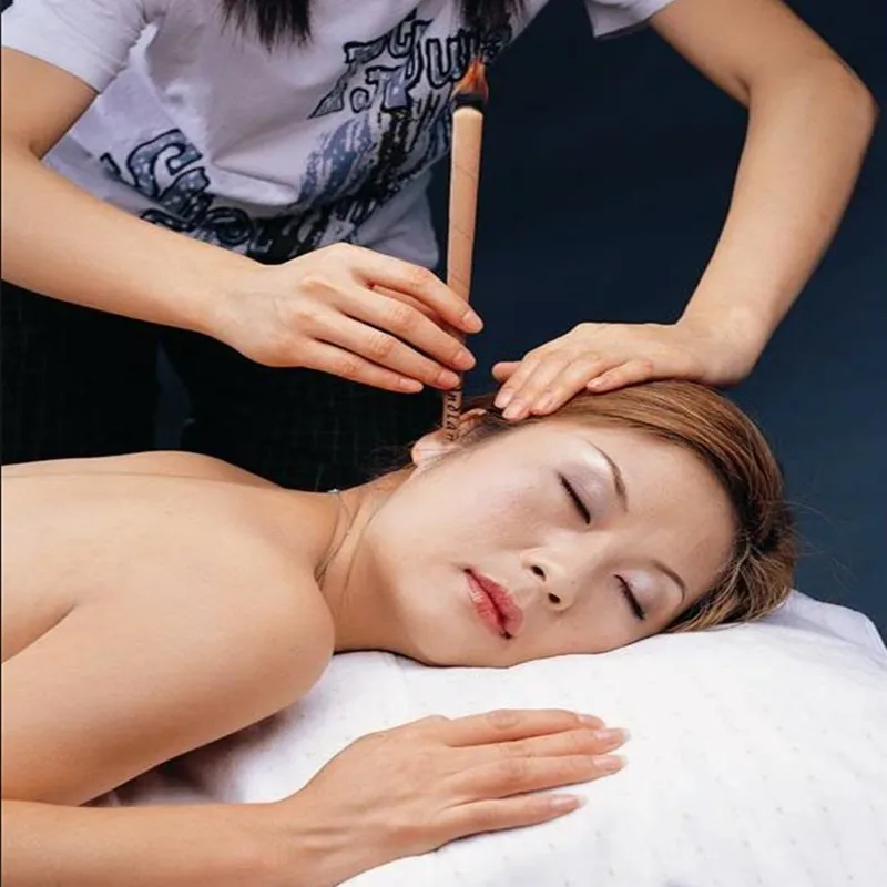 

50 PCS Natural Ear Candling Aromatherapy Ear Candles Sharpen Hearing Sense Ease Ear Tinnitus And Itch