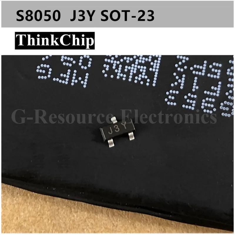 100 шт./лот S8050 J3Y СОТ-23 Силовые транзисторы NPN SMD транзистор