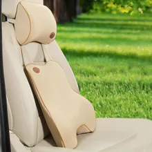 Машинный Поясничный костюм подголовник автомобиля поддержка спины подушки пены памяти шеи и задней поддержки