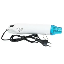 Urijk 220 V DIY с помощью теплового пистолета Электрический Электроинструмент пистолет горячего воздуха/тепловой пистолет с опорное место термоусадочный пластик 300 W температурный пистолет