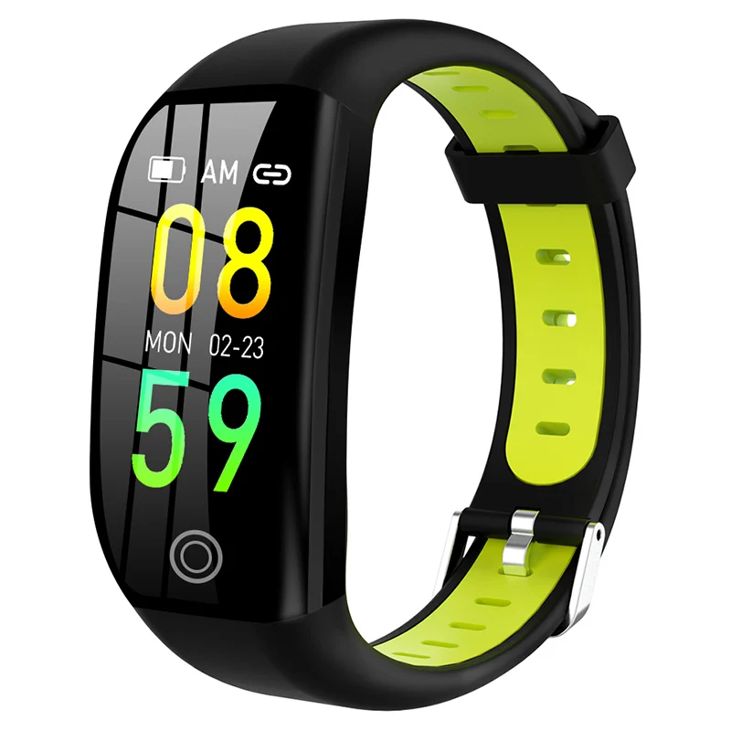 Умный Фитнес браслет F21 с пульсометром трекер активности шагомер Smartband для мужчин
