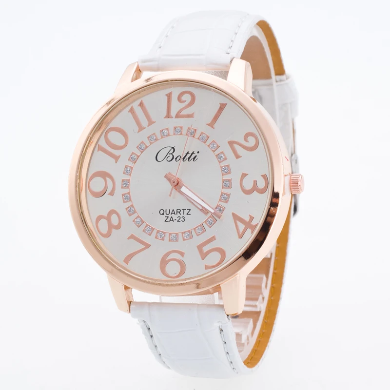 

2015 New Famous Brand Je taime Gold Casual Quartz Watch Women Lether Strap Dress Watches Relogio Feminino White Clock Hot Hours