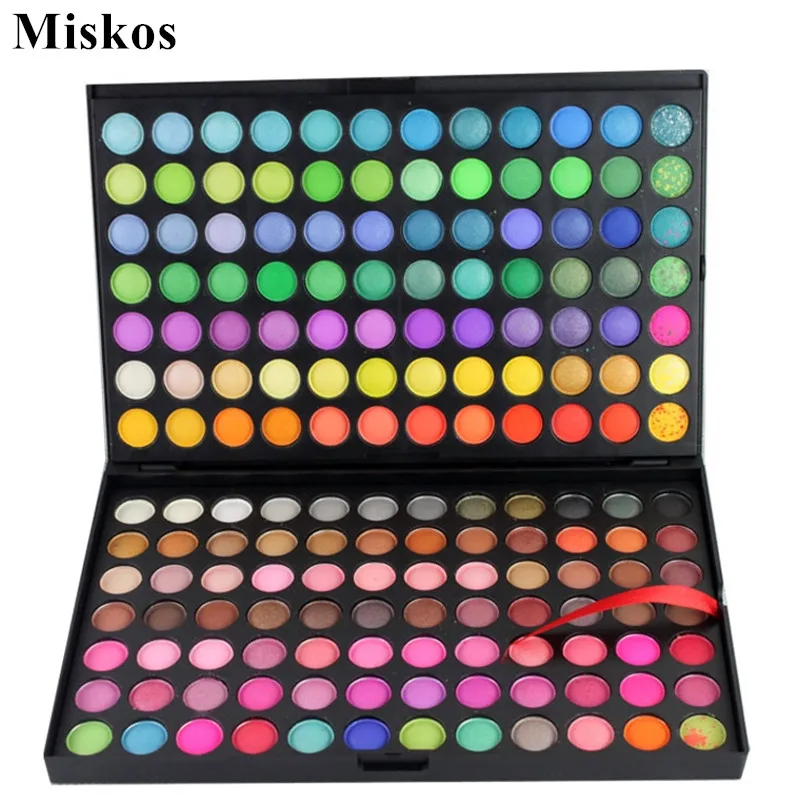 

Miskos 168 Colors Shimmer Matte Eyeshadow Palette kyshadow Makeup Set maquillaje Eyeshadow Blusher Cosmetic Makeup Palette Kit