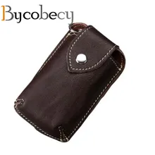 BYCOBECY Genuine Leather Car Key Wallets Men Key Holder Housekeeper Organizer Key Case Bag Pouch Purse Covers Hasp Key Case BYCOBECY Genuine Leather Car Key Wallets Men Key Holder Housekeeper Organizer Key Case Bag Pouch Purse Covers Hasp Key Case