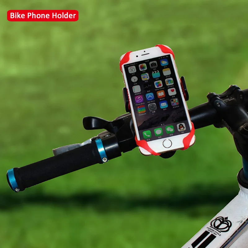 

Universal Bike Phone Holder Mini Mount Holder for iPhone XS MAX Samsung Mobile Phone in Bike Holder Stand GPS #20