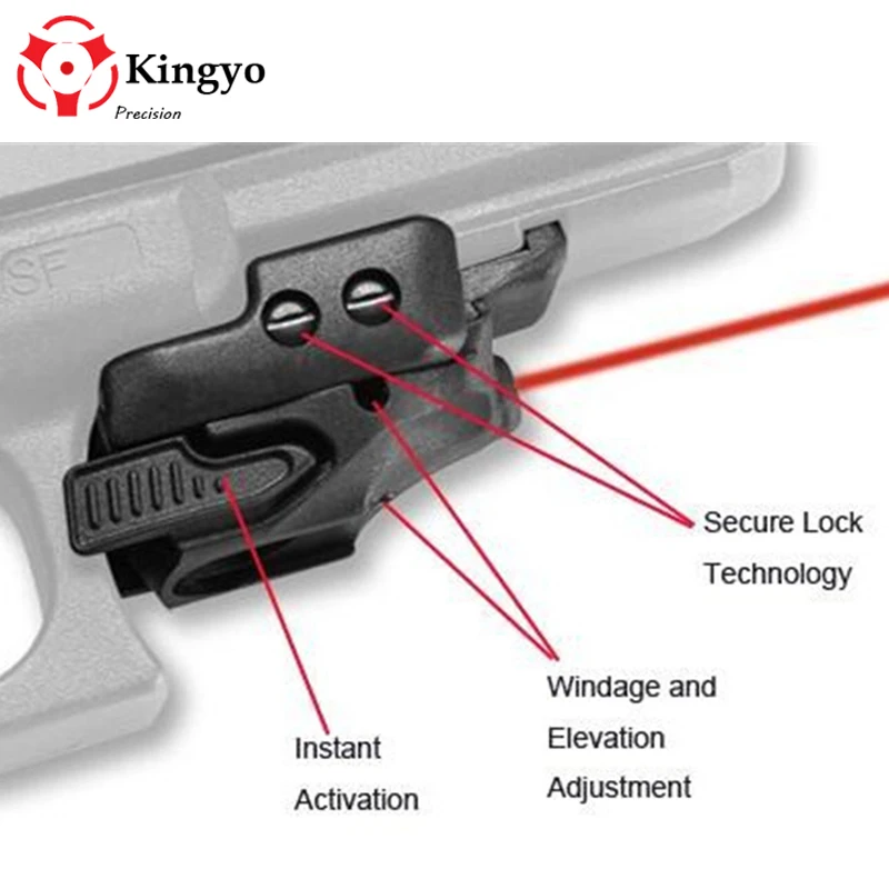 

Red Dot Laser Sight Scope 20mm Mount Rail Weaver Hunting Reflex Scope Tactical Airsoft Air Guns Red Dot Rifle Pistol Sight Laser