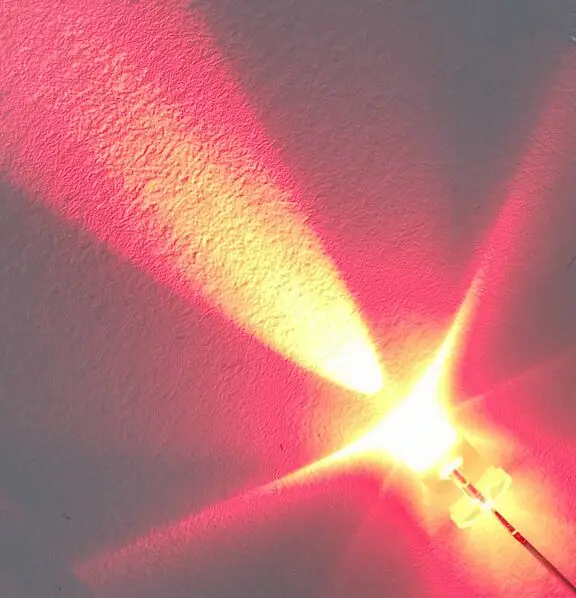 

1000pcs/lot 5mm led Red light bulbs / 5MM Red Colour LED emitting diode Short foot F5mm Red LED