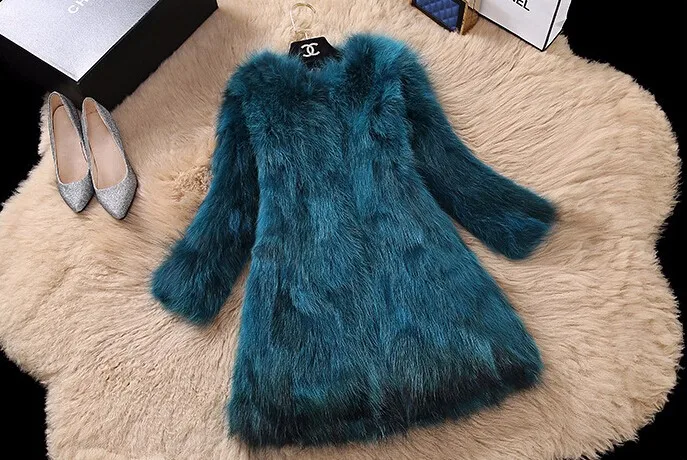 Новое поступление шуба из натурального Лисьего меха женская фабричная натуральный Лисий мех куртка натуральный мех пальто FP822