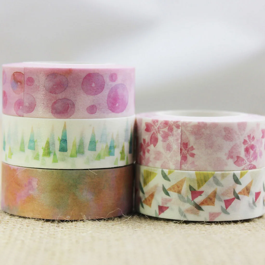Милые Kawaii DIY цветы фрукты японская маскирующая васи лента декоративная клейкая