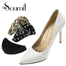Soumit/1 пара; вставка для передней части стопы; женские туфли на высоком каблуке; туфли из губчатого материала на подушке; стельки с наполнителем