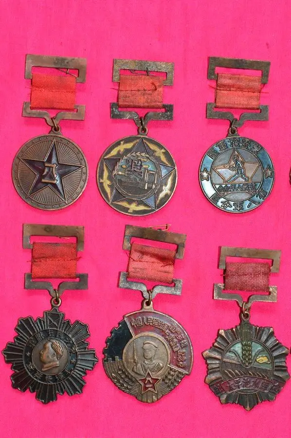 10 шт китайская различная Военная армейская награда памятная медаль коллекционная