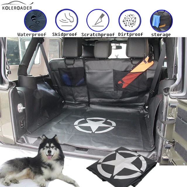 KOLEROADER Auto Pet Seat Covers MILITARY Star Waterproof ...
