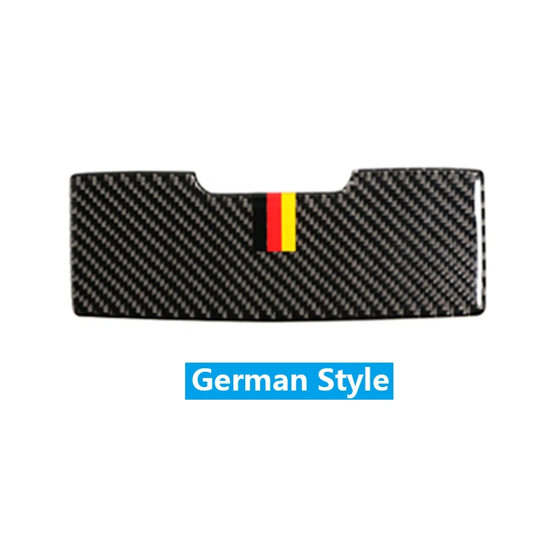 Углеродного волокна интерьер автомобиля световая панель для чтения Обложка Декор Наклейки на авто аксессуары для Mercedes Benz C Class C180 C200 W205 КЗС - Название цвета: German style