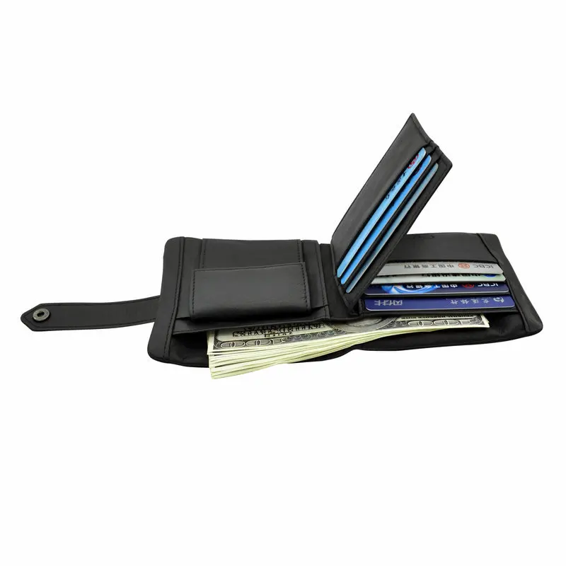 men genuine leather wallet (2)