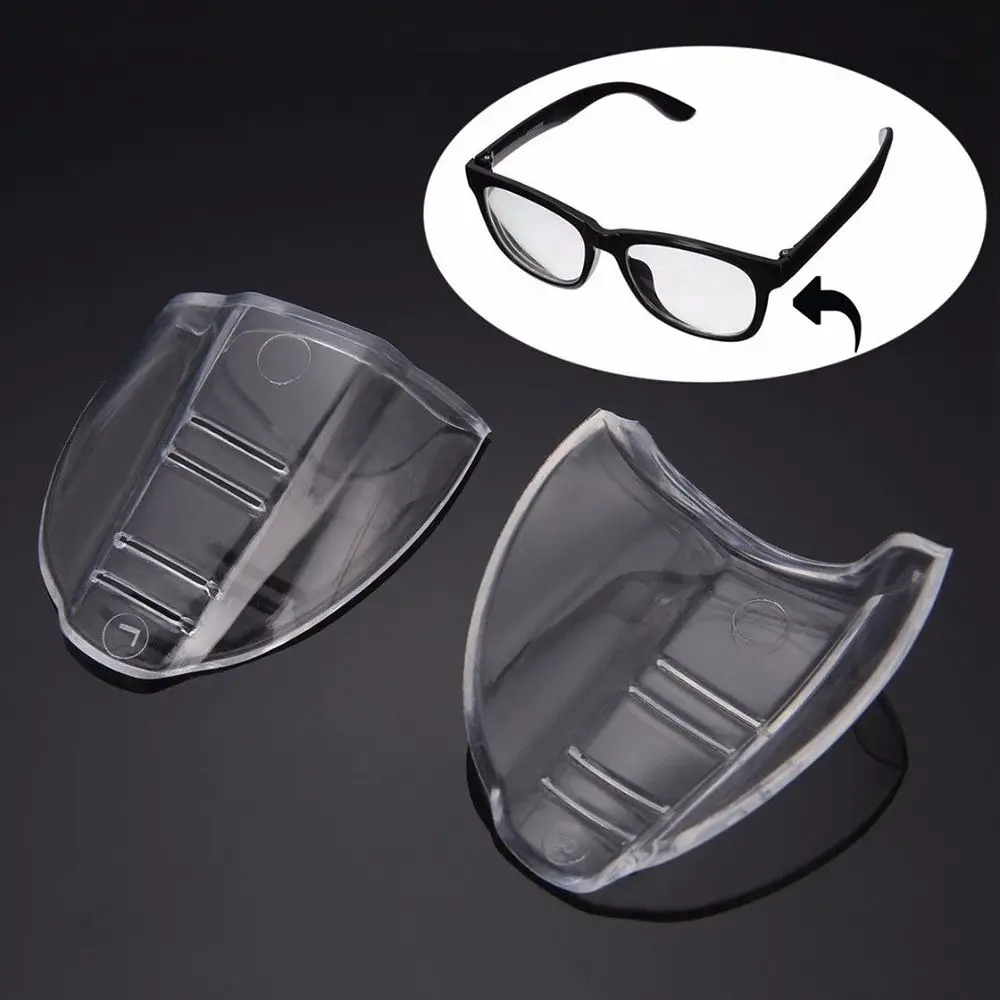 2 шт прозрачные Универсальные гибкие боковые щиты защитные очки Защита глаз